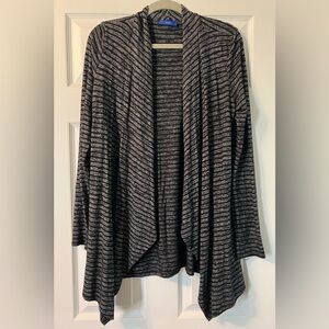 Black and Gray Cardigan. Size small.